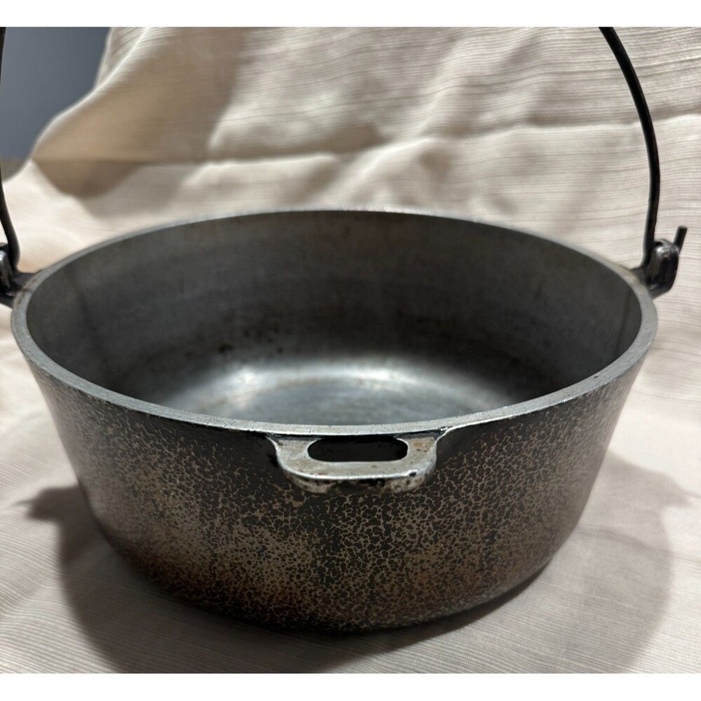 Club Hammercraft Aluminum Pot with Handle and Lid  4.5 Qt. 10"   Vintage - Picture 5 of 8